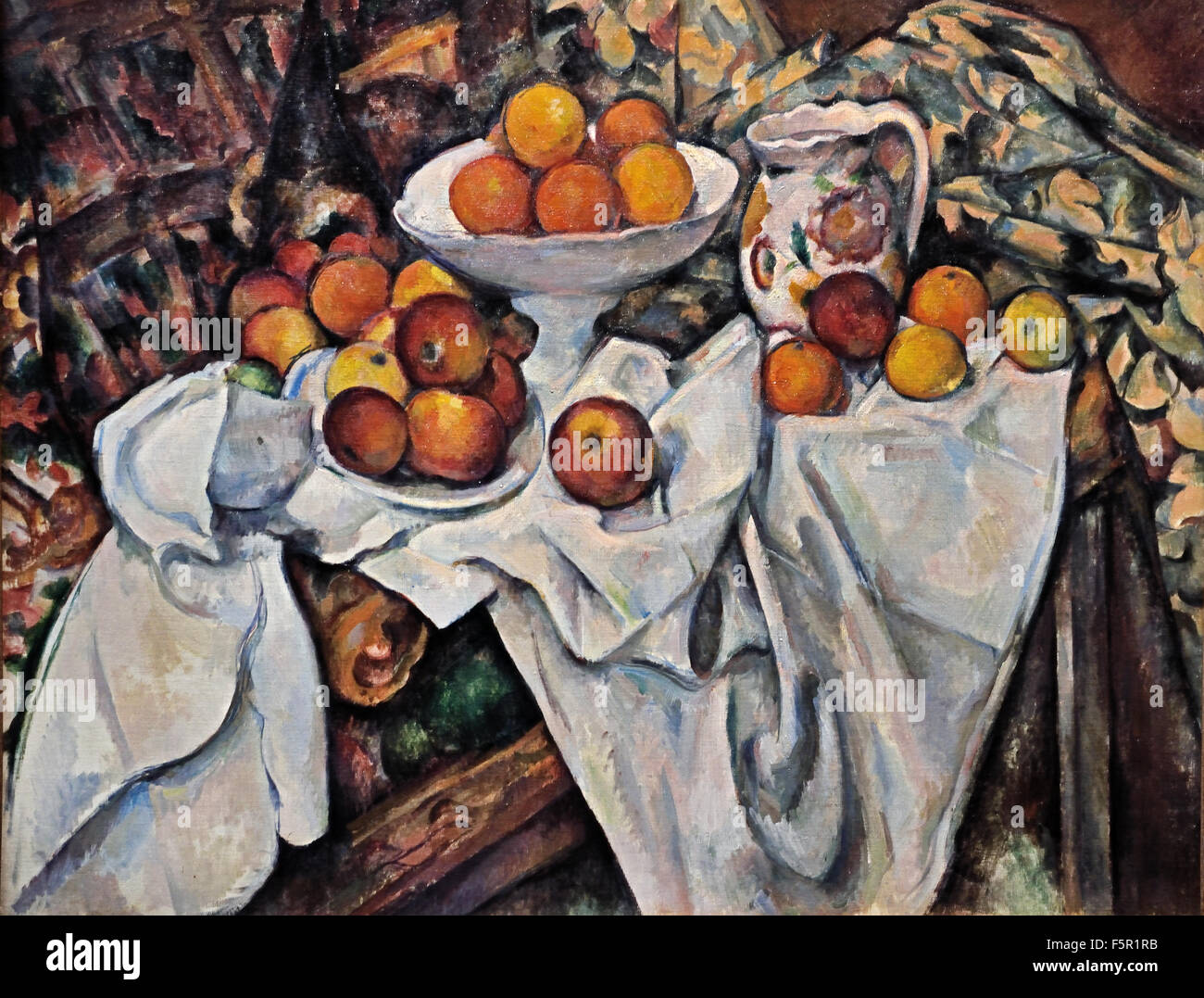 Apples and Oranges 1900 Paul Cézanne 1839–1906 France French Stock Photo