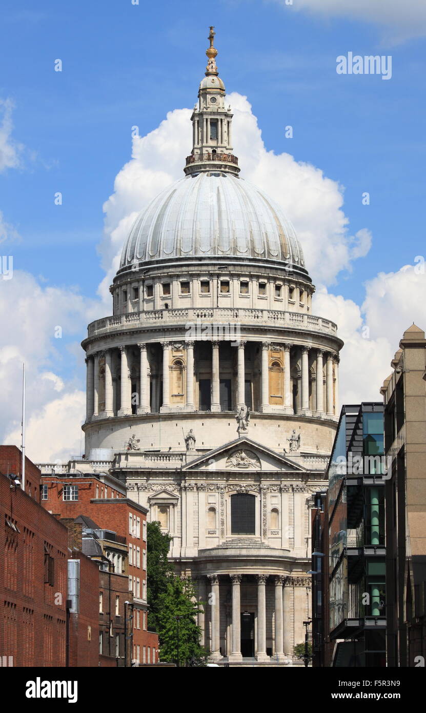 Saint Paul Cathedral in London, UK Stock Photo