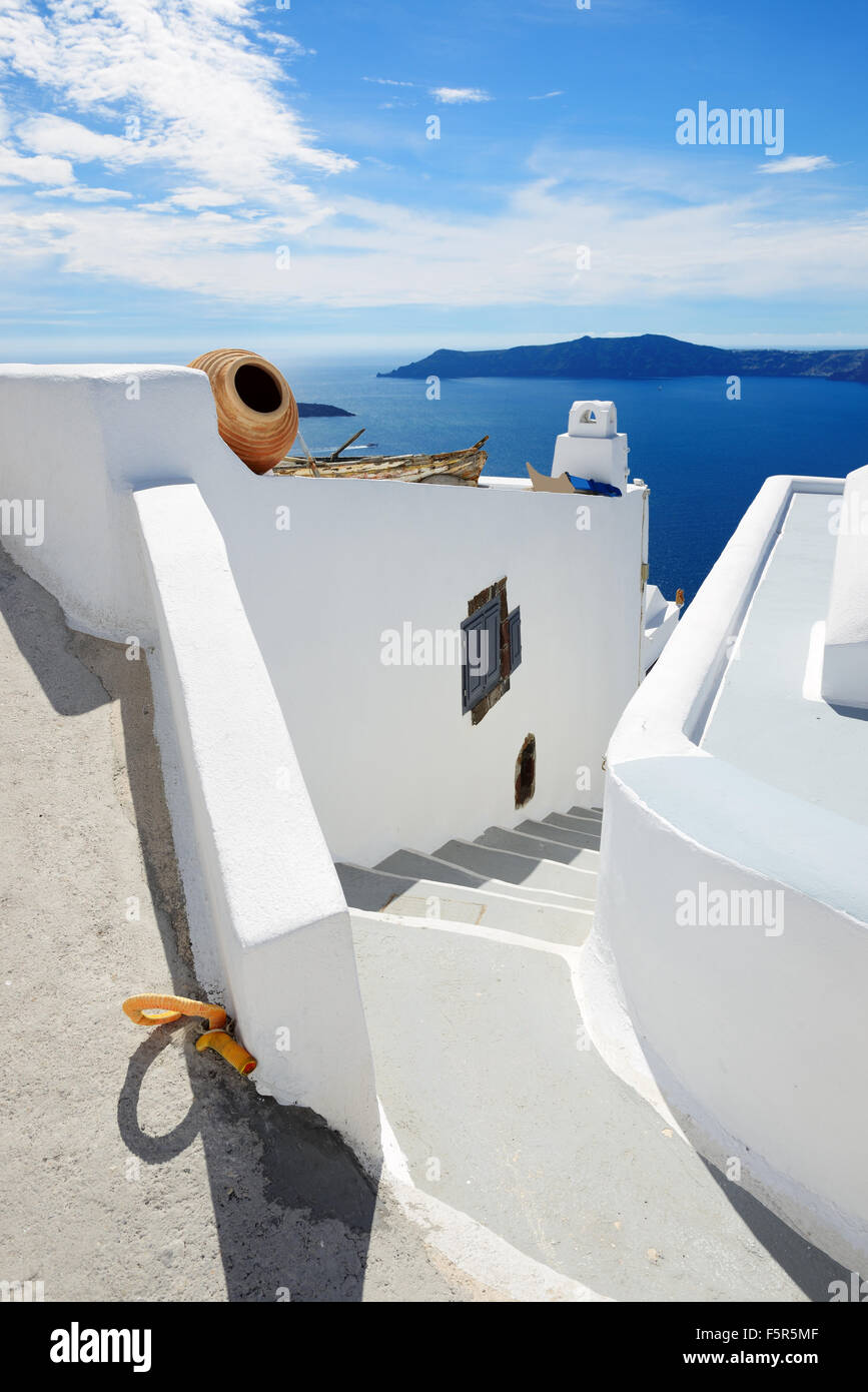 Duct of santorini hi-res stock photography and images - Alamy