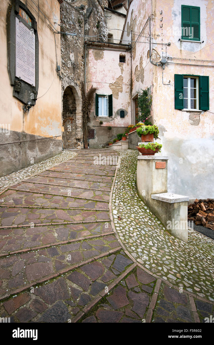 Tenaglie, small village near Montecchio, Terni, Umbria, Italy Stock Photo