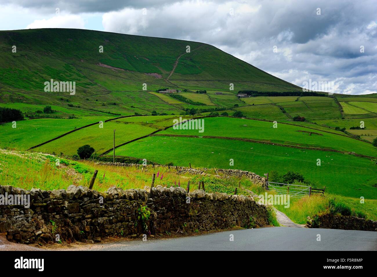 Pendle Hill Stock Photo