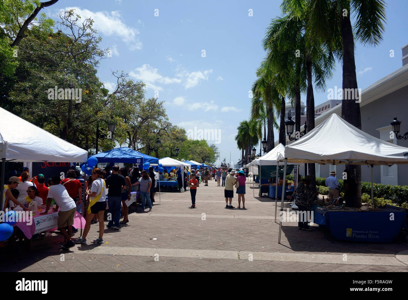 Paseo de la Princesa (Walkway of the Princess), Old San Juan, Puerto