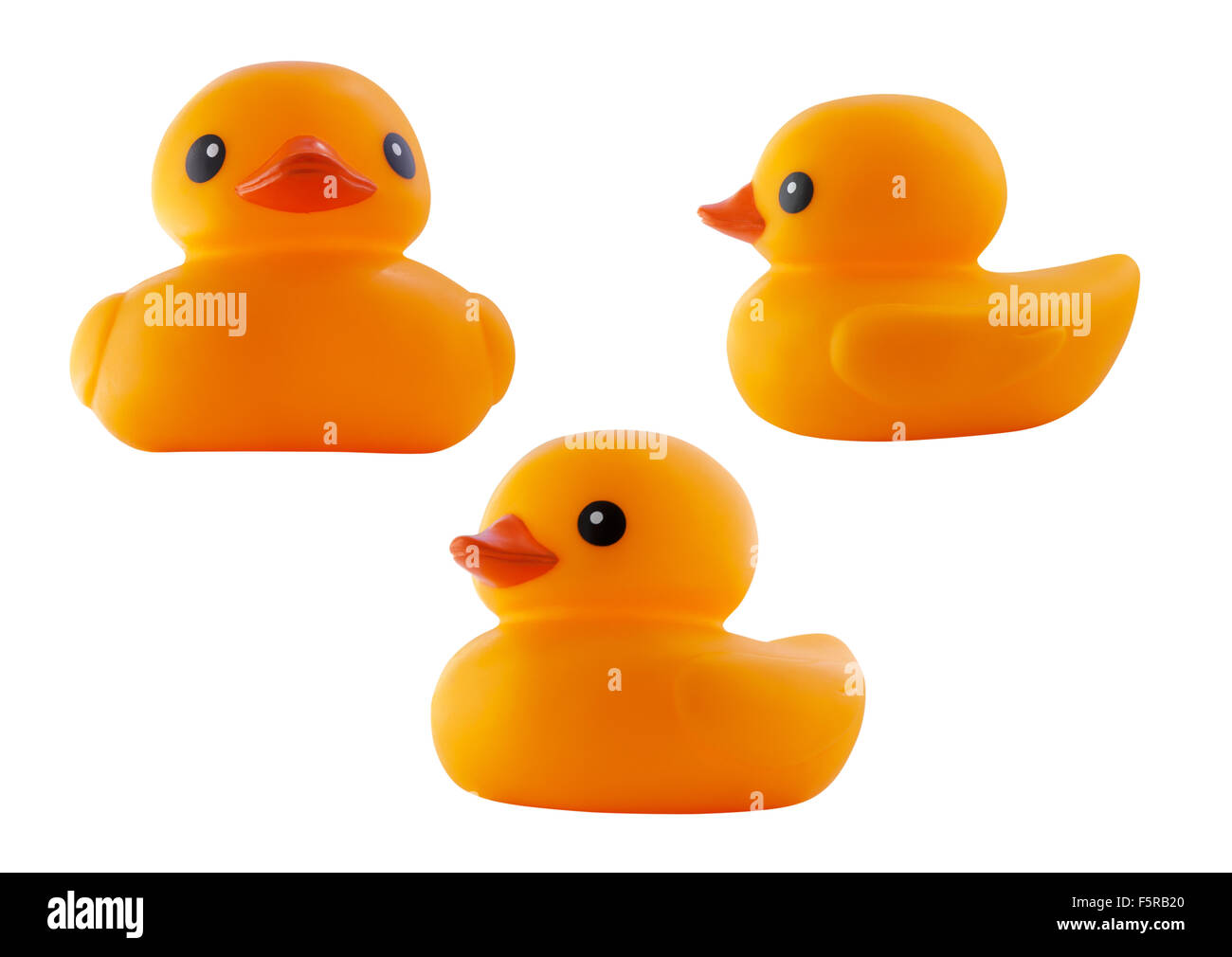 Rubber duck isolated on white background Stock Photo - Alamy