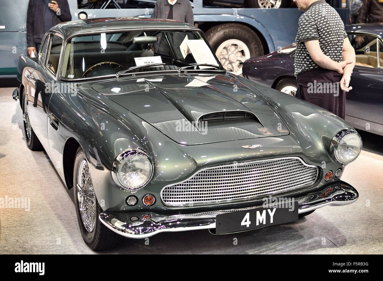 classic & sports car show  in London England. Stock Photo