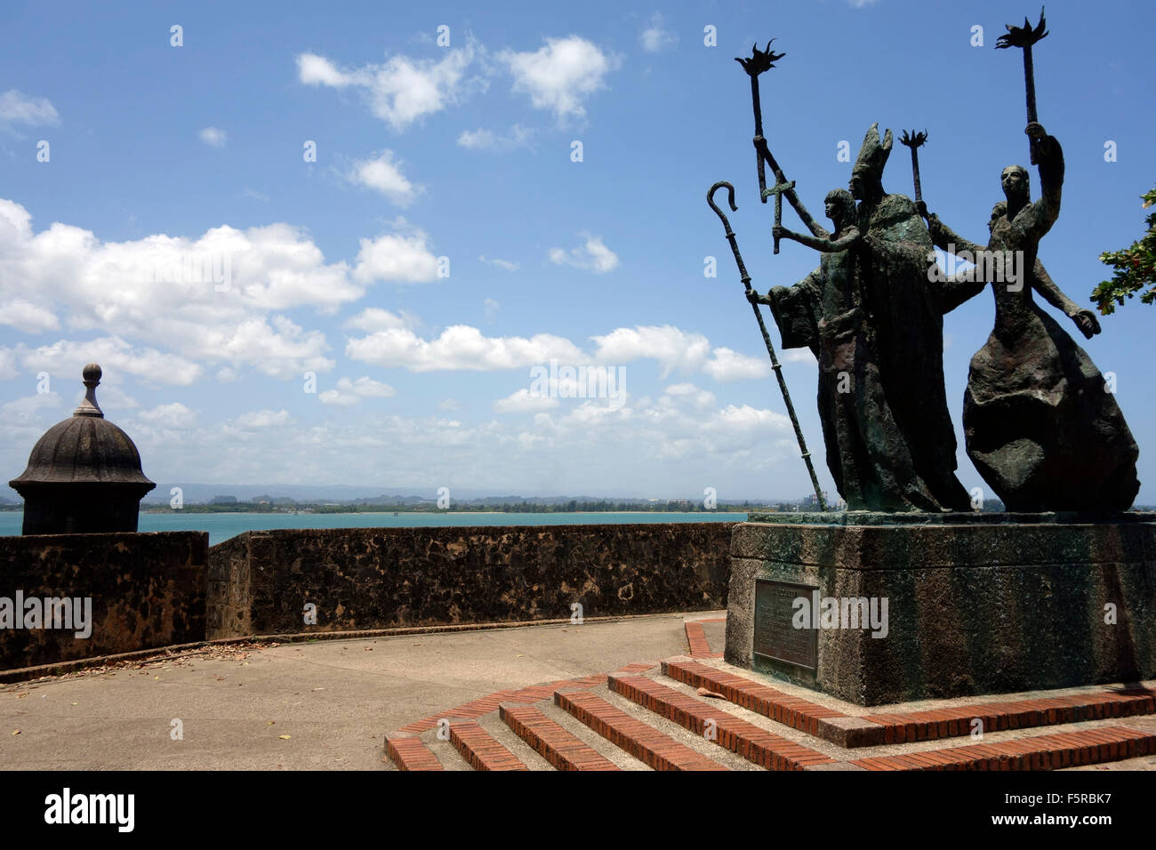 Statues at the Plazuela de la Rogativa, San Juan, Puerto Rico