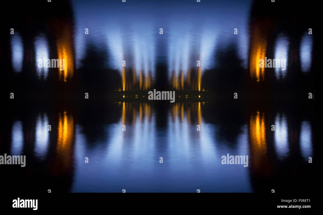 Water feature lights hi-res stock photography and images - Alamy