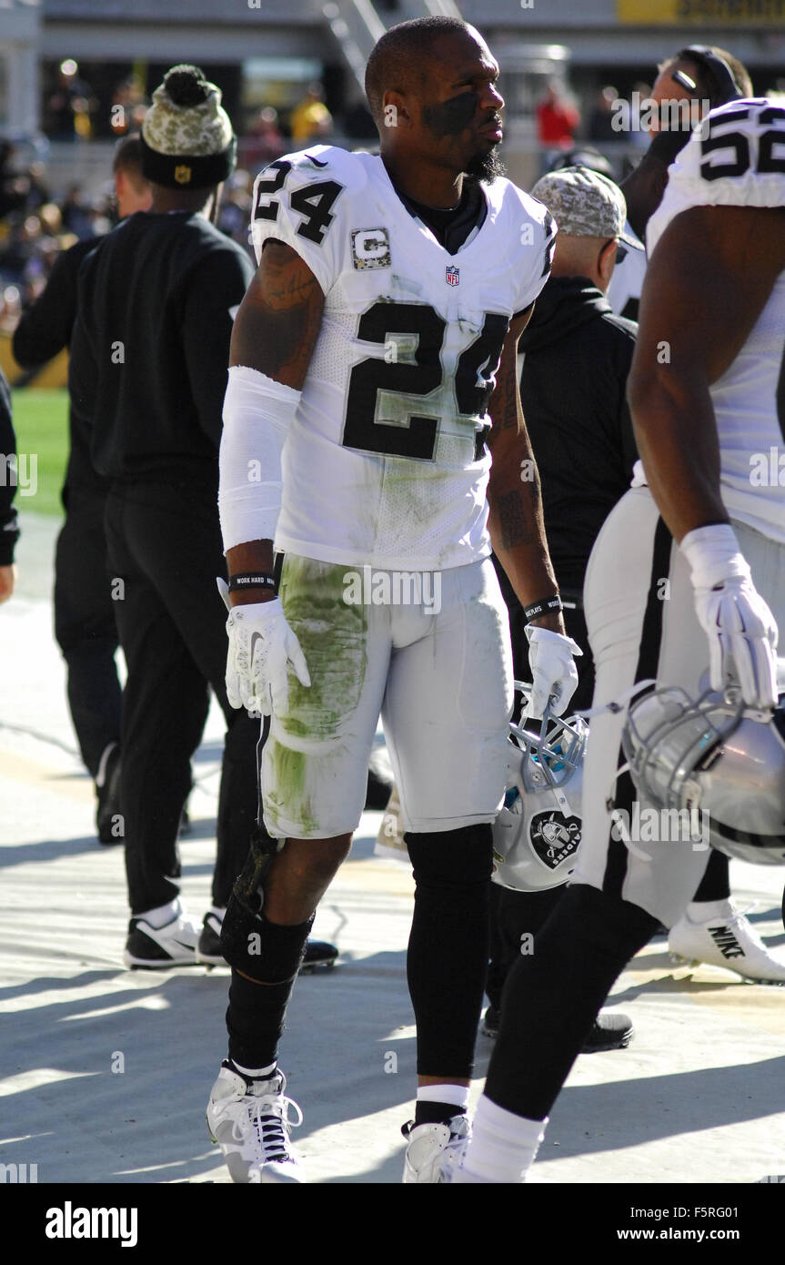 Charles woodson oakland hi-res stock photography and images - Alamy