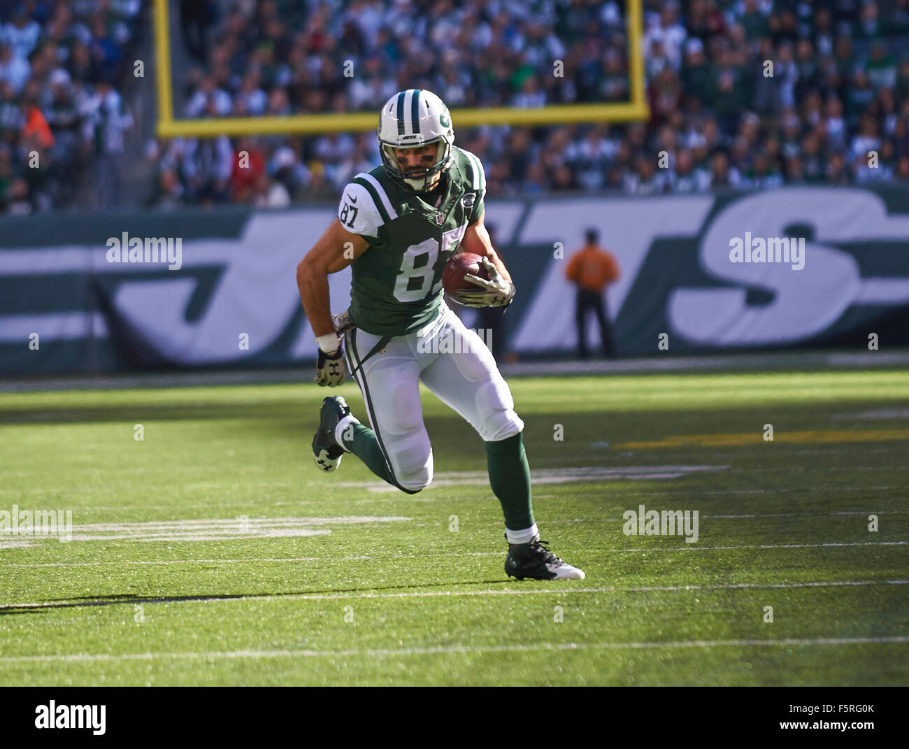 East Rutherford, New Jersey, USA. 8th Nov, 2015. Jets wide receiver