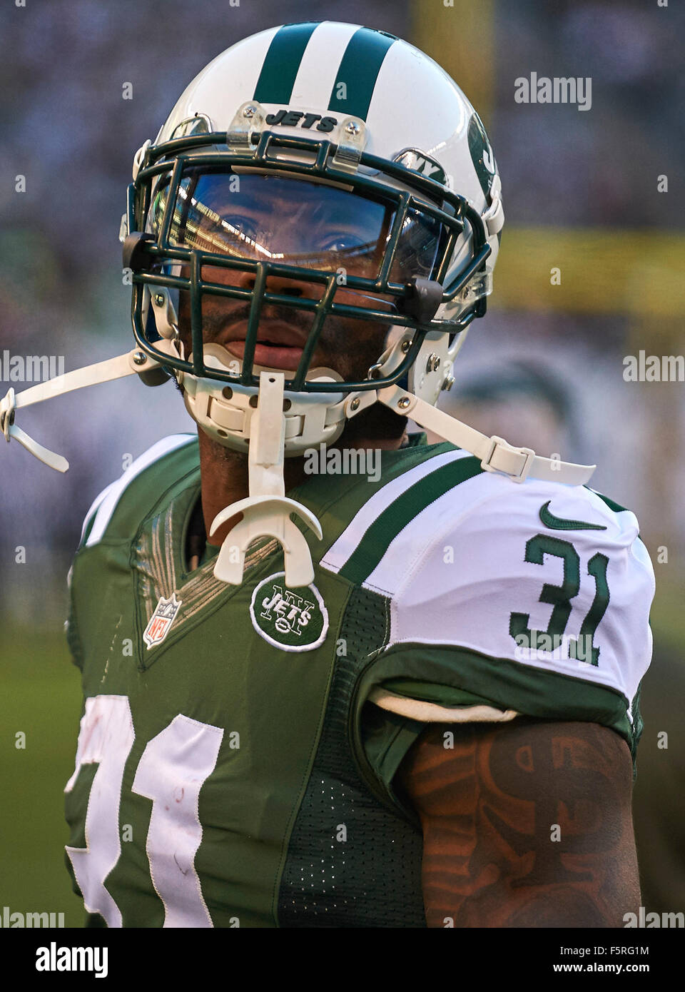 Antonio cromartie jets hi-res stock photography and images - Alamy
