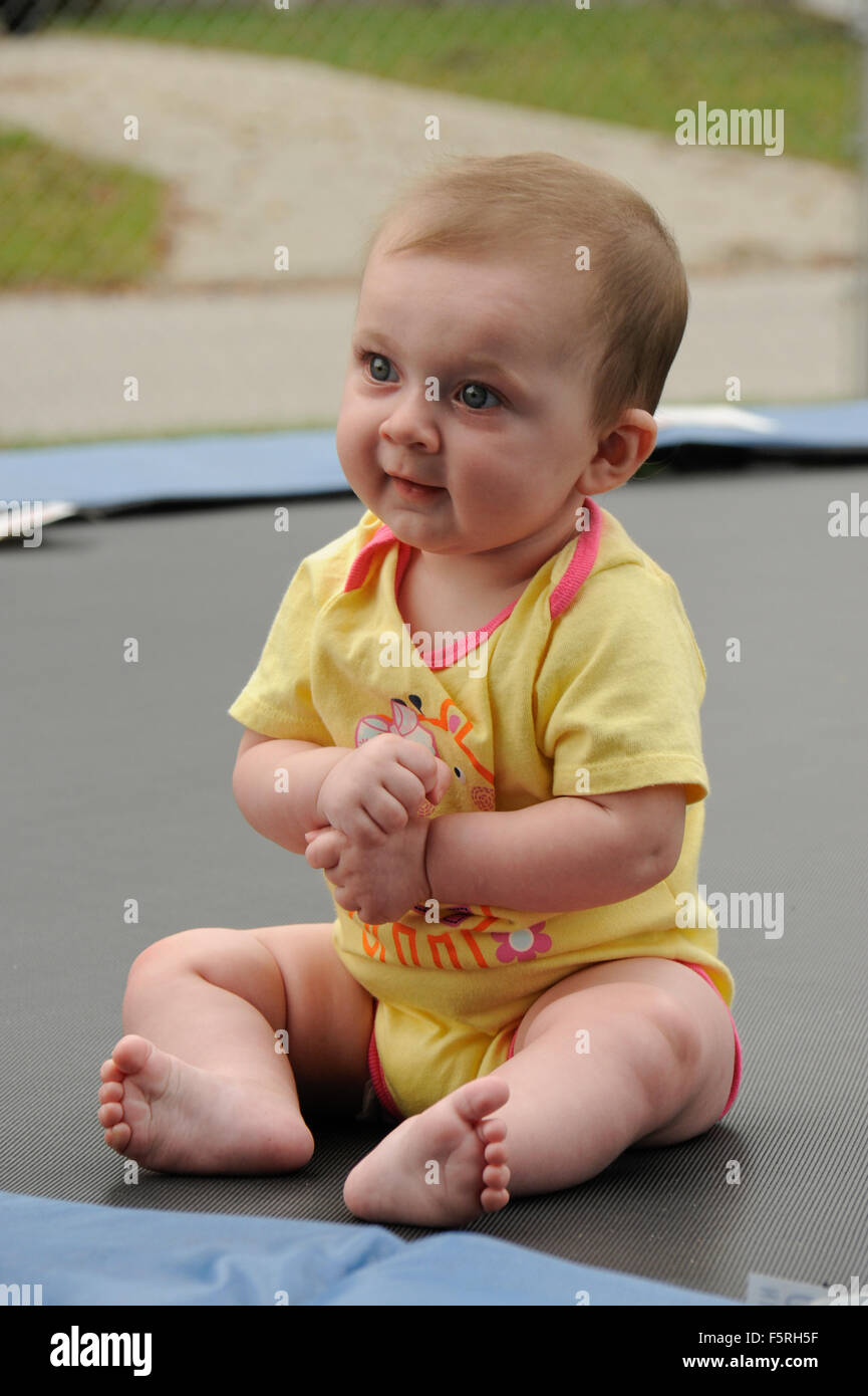 6 Month Old Baby High Resolution Stock Photography And Images Alamy