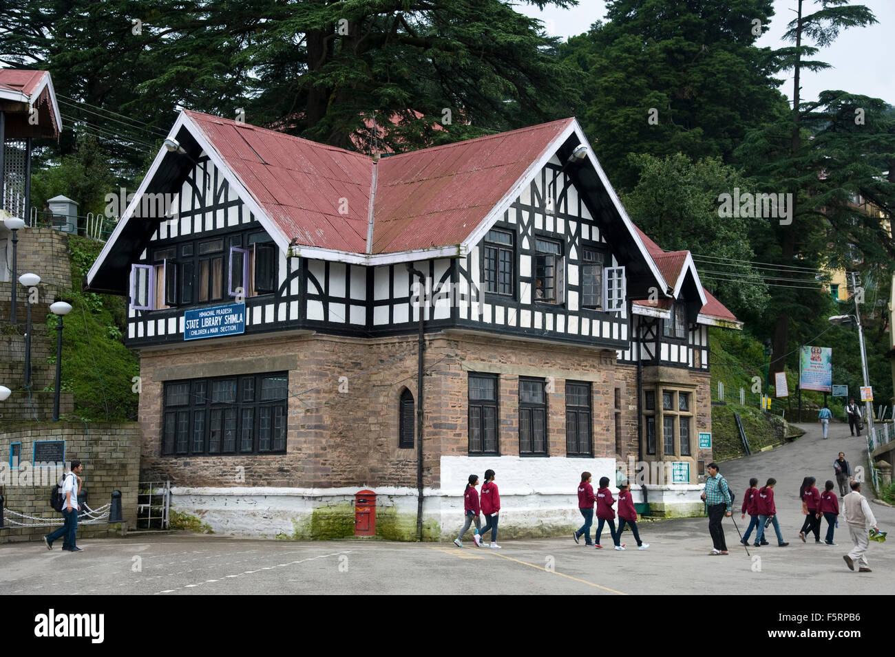 State library, shimla, himachal pradesh, india, asia Stock Photo