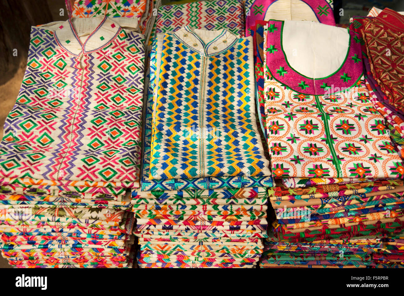 Indian cotton dresses hi-res stock photography and images - Alamy
