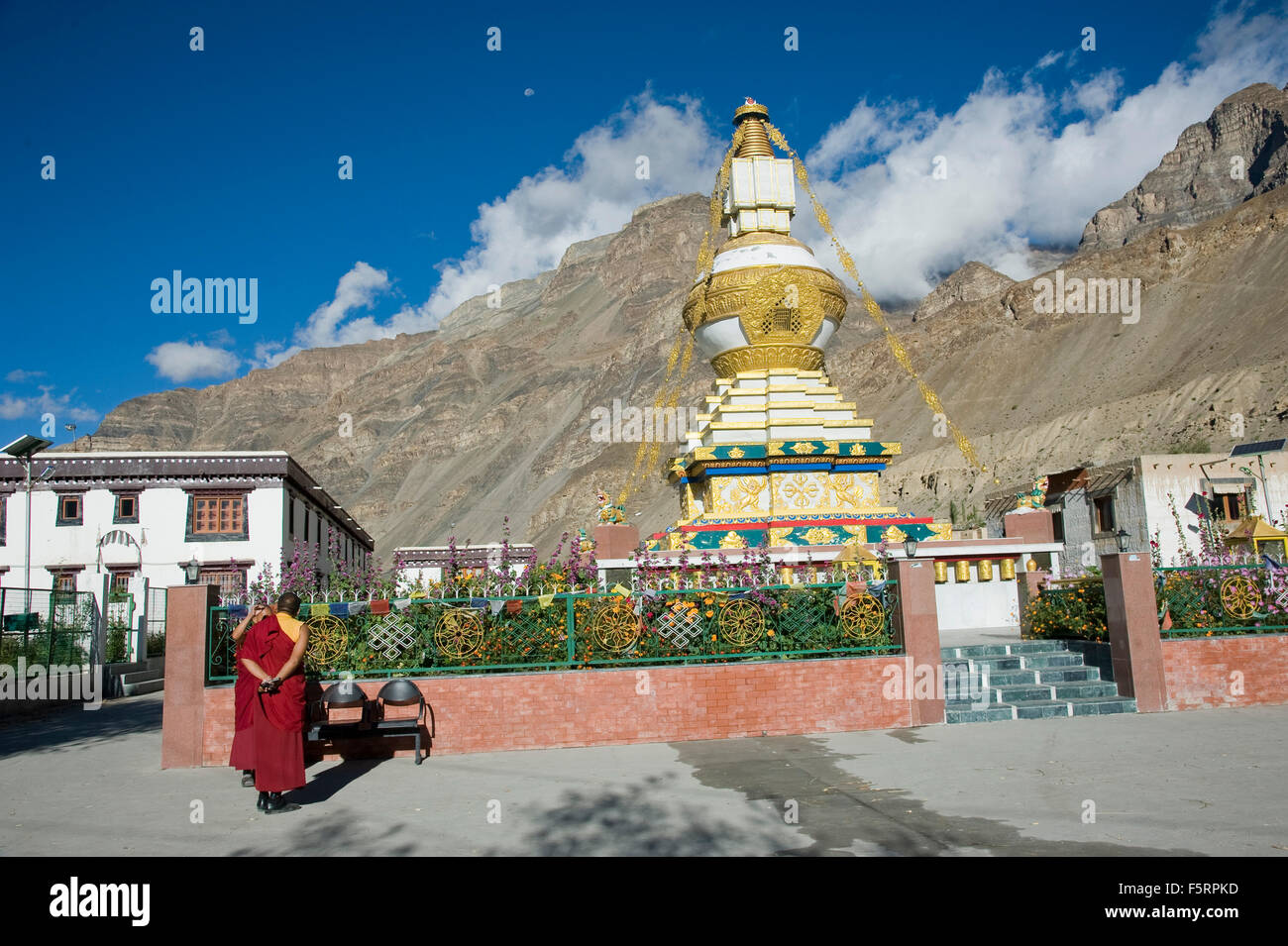 Tabo gompa hires stock photography and
