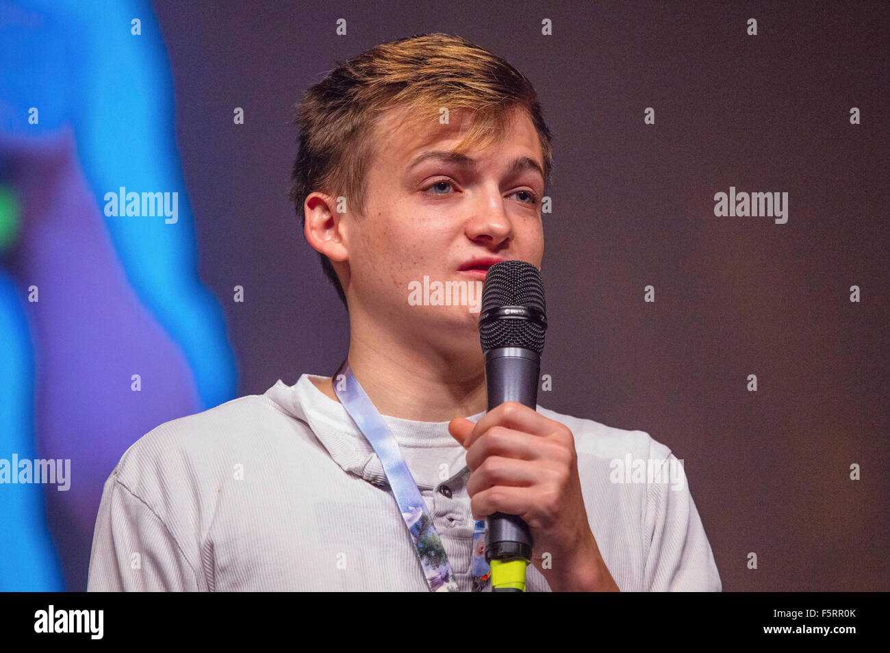 Jack Gleeson at the RingCon 2015 at Maritat Hotel. Bonn, 07.11.2015/picture alliance Stock Photo