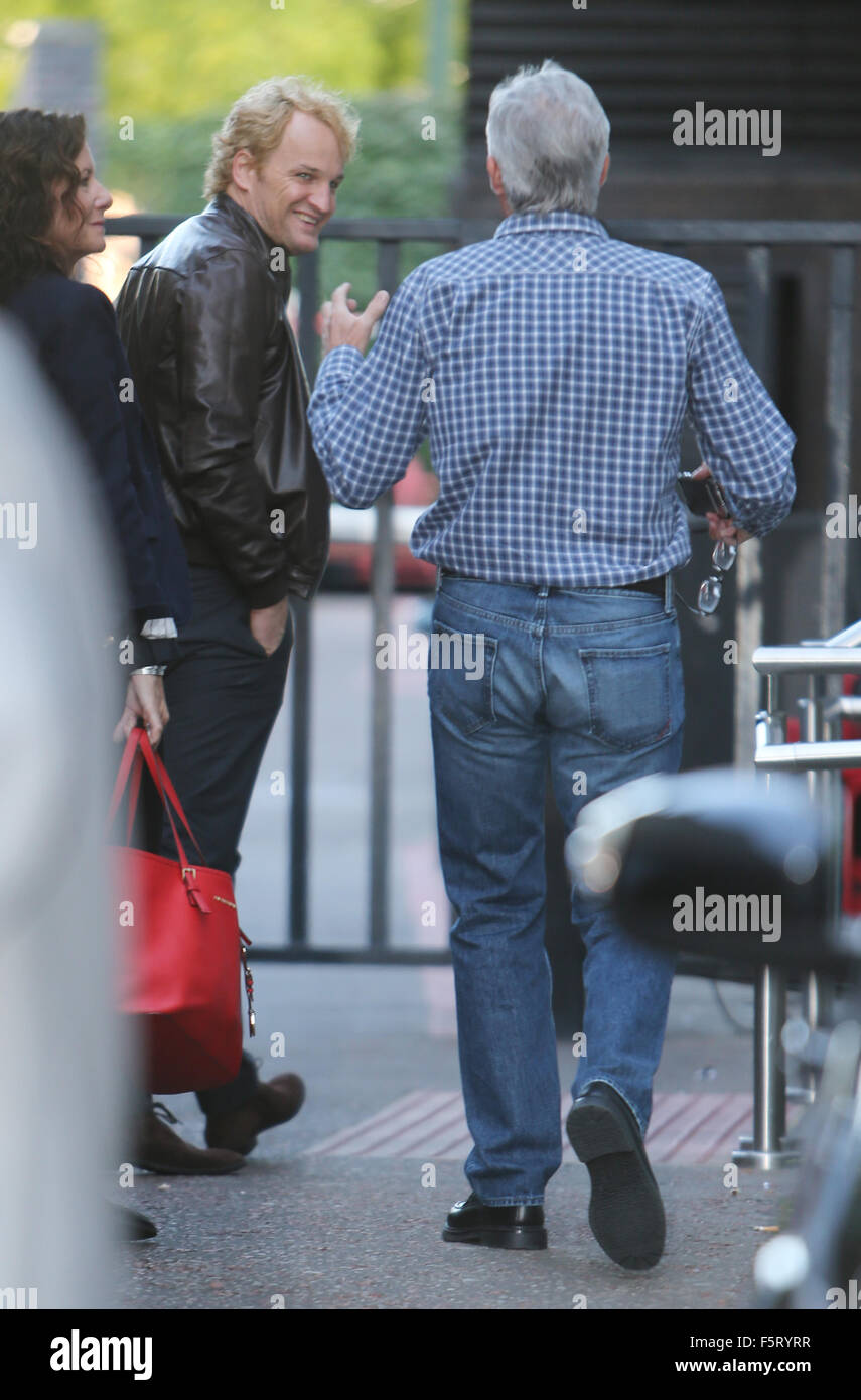 Jason Clarke And David Breash Outside Itv Studios Featuring Jason Stock Photo Alamy