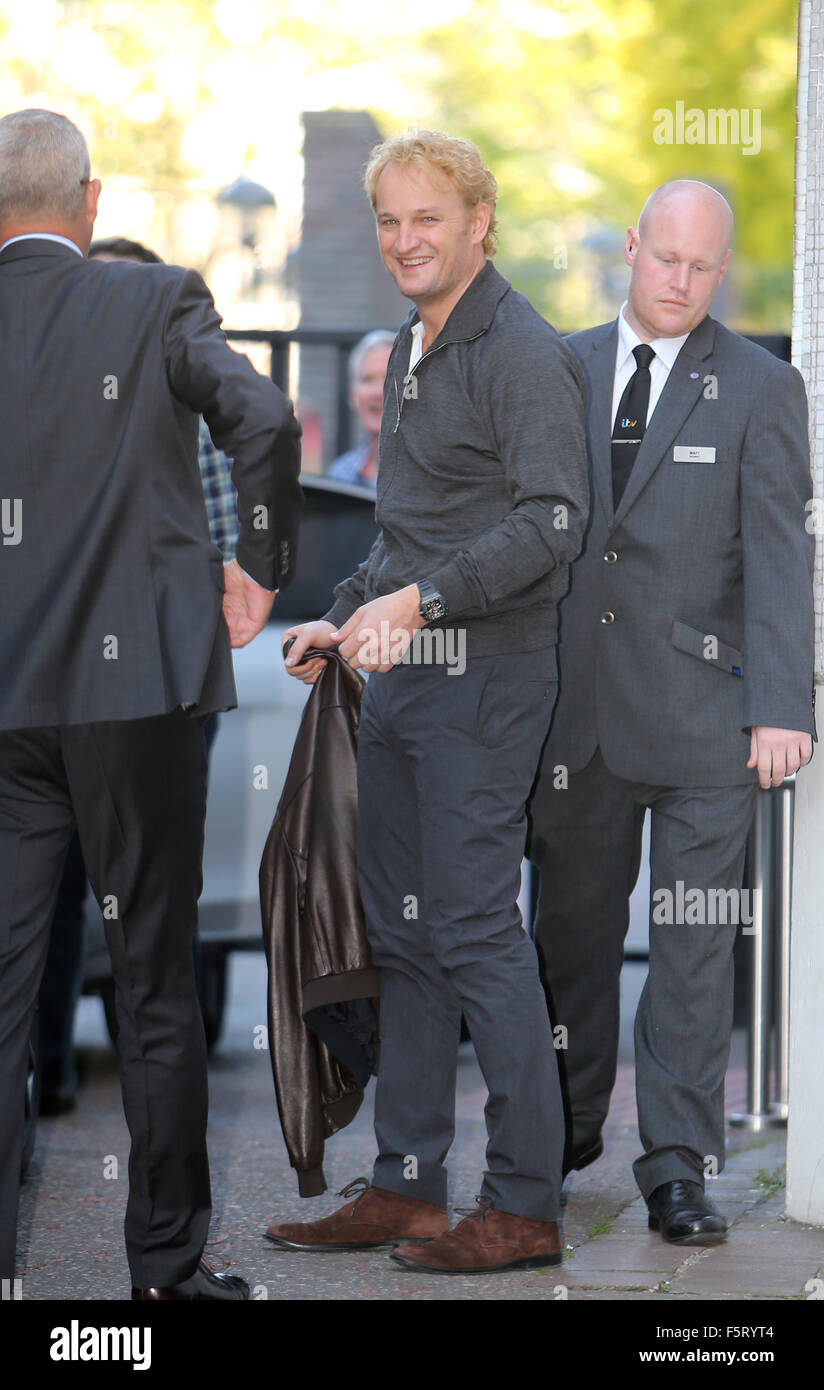 Jason Clarke And David Breash Outside Itv Studios Featuring Jason Stock Photo Alamy