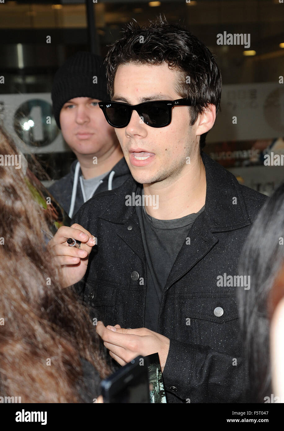 Dylan O Brien at BBC Radio 1 Featuring Dylan O'Brien Where London