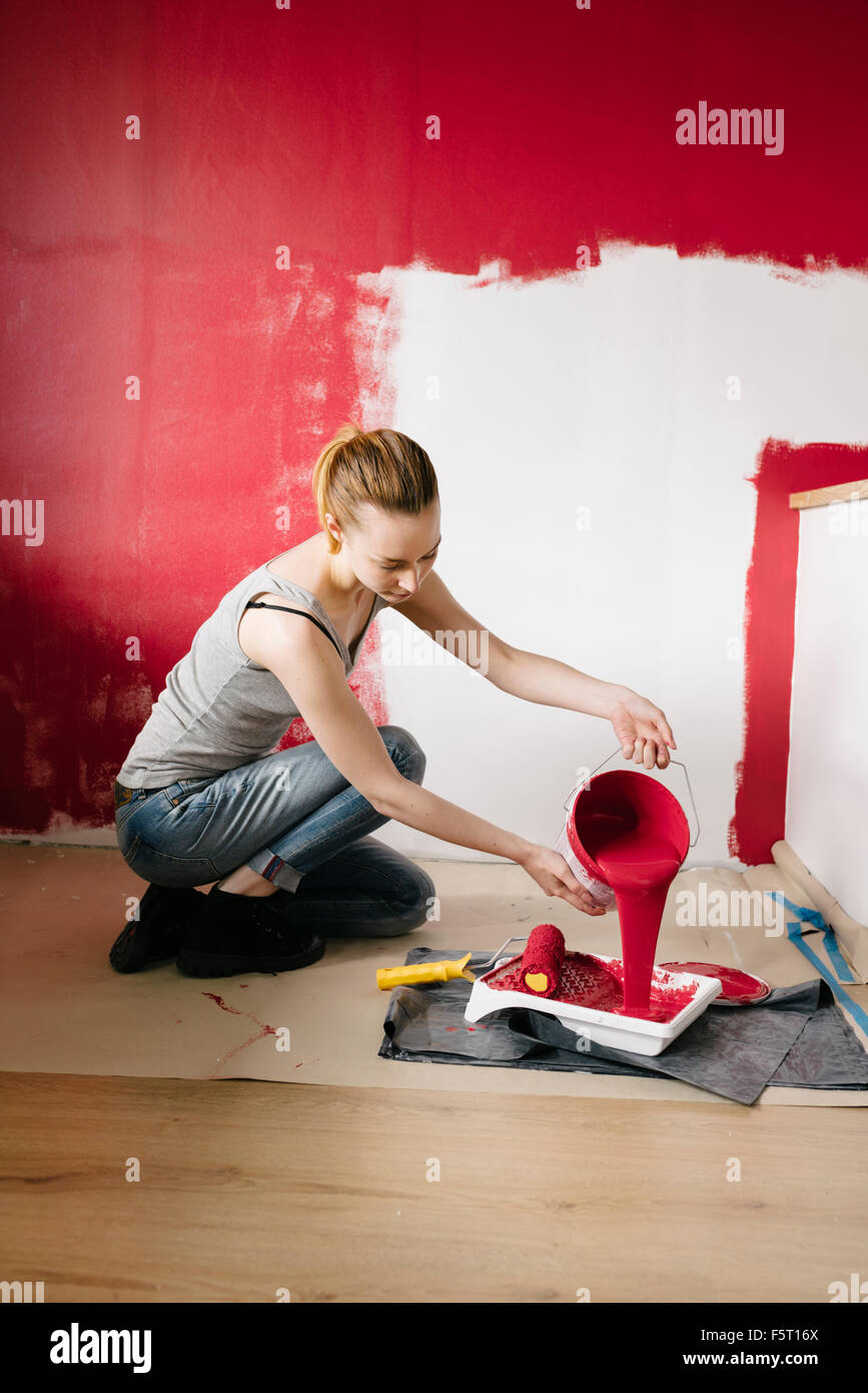 Pouring Paint High Resolution Stock Photography and Images - Alamy
