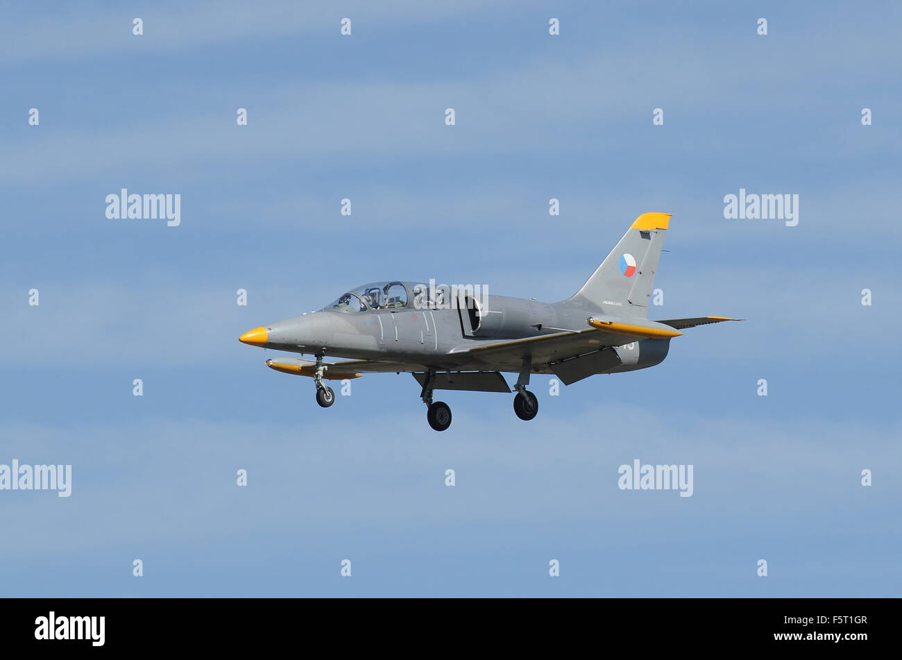 Aircraft L-39 Albatros aircraft, pilot training Stock Photo