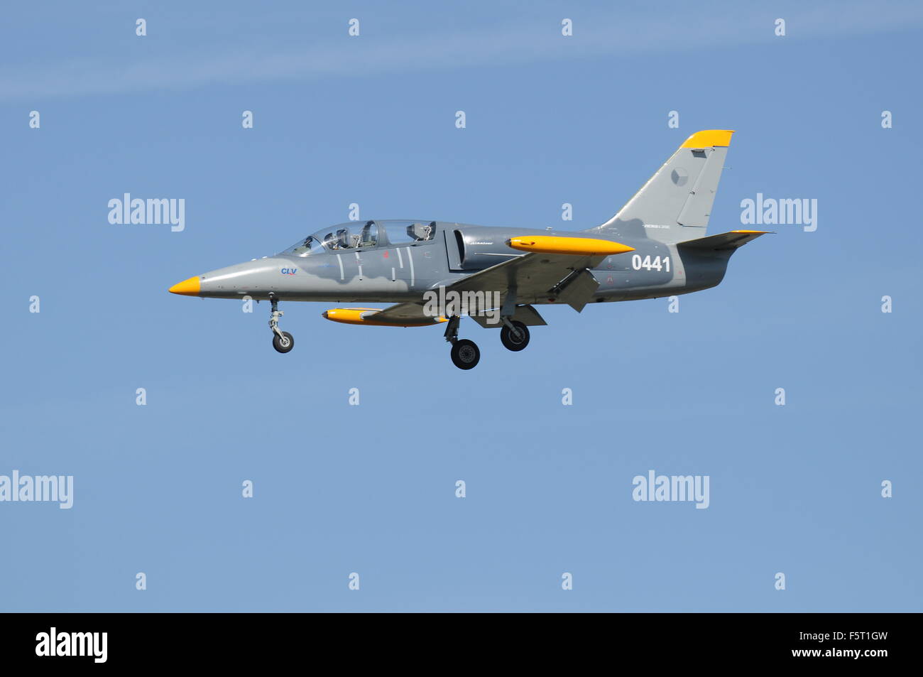 Aircraft L-39 Albatros aircraft, pilot training Stock Photo