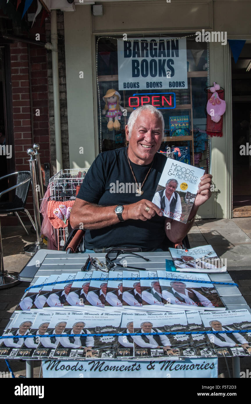 Book Signing by Ken Kitson  Scarborough Yorkshire Ray Boswell Stock Photo