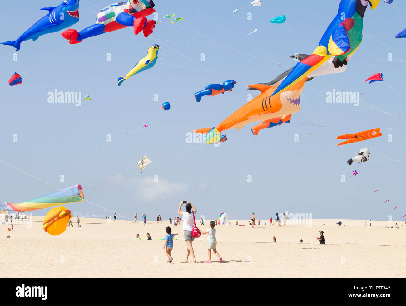 Fuerteventura International Kite Festival, El Burro beach, Corralejo