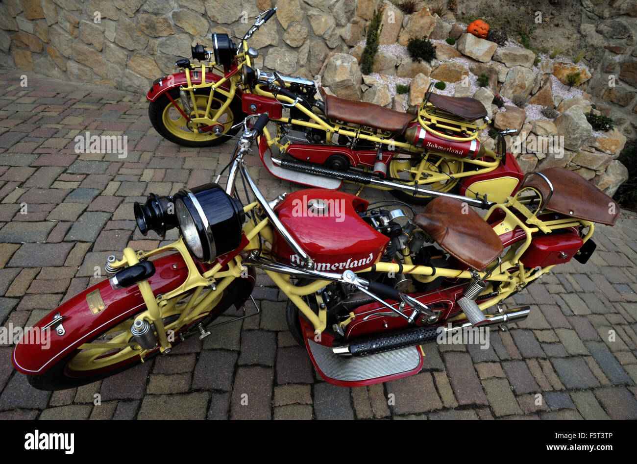 Cewchie Czech historical motorcycle hi-res stock photography and images - Alamy
