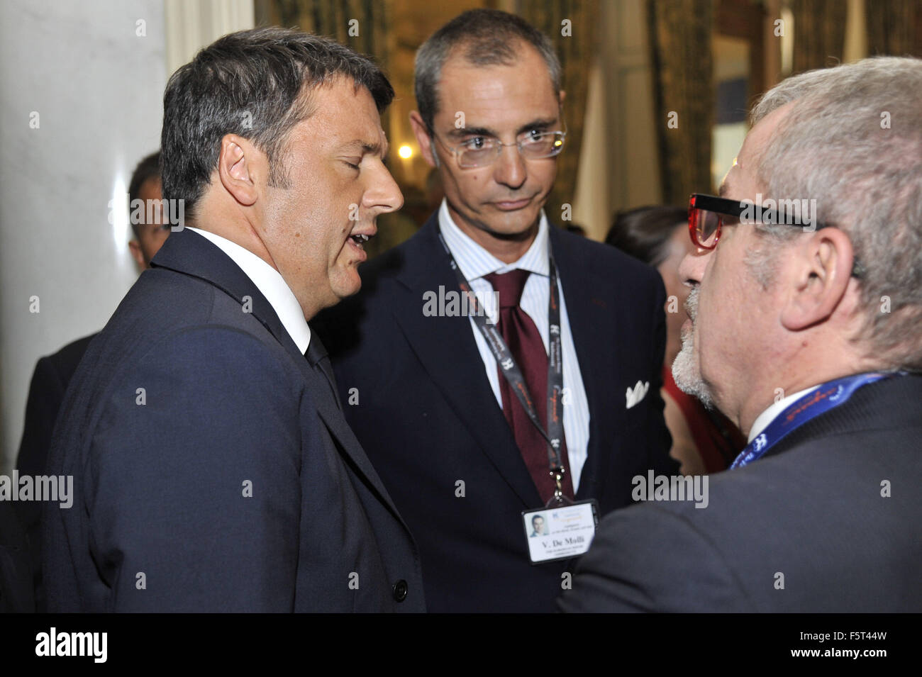 The European House Ambrosetti Featuring Matteo Renzi, Roberto Maroni
