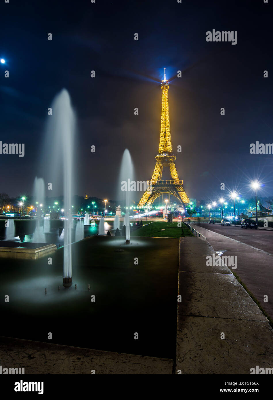 Eiffel Tower France Stock Photo