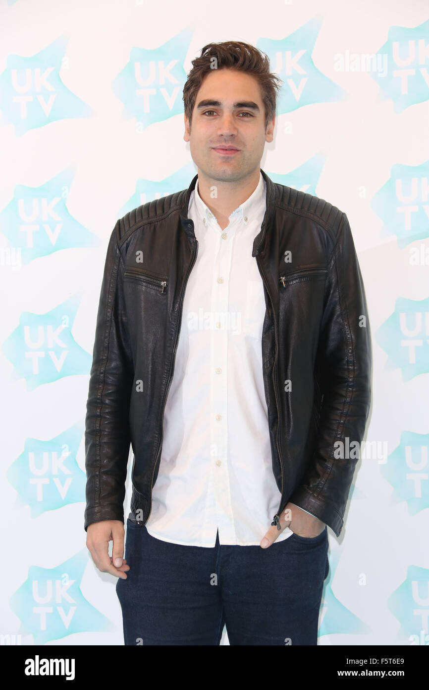 UKTV new season launch event held at NEW Phillips Gallery - Arrivals  Featuring: Charlie Simpson Where: London, United Kingdom When: 08 Sep 2015 Stock Photo