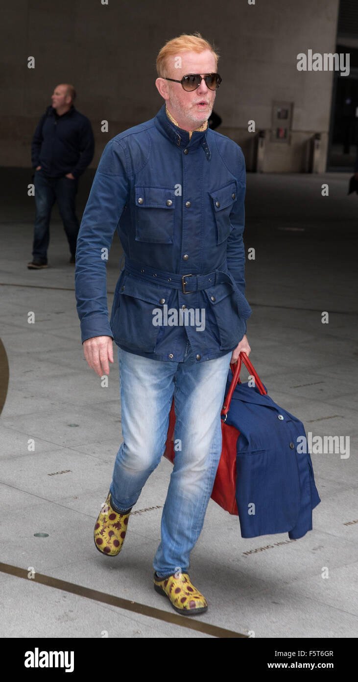 Celebrities at the BBC Studios  Featuring: Chris Evans Where: London, United Kingdom When: 08 Sep 2015 Stock Photo
