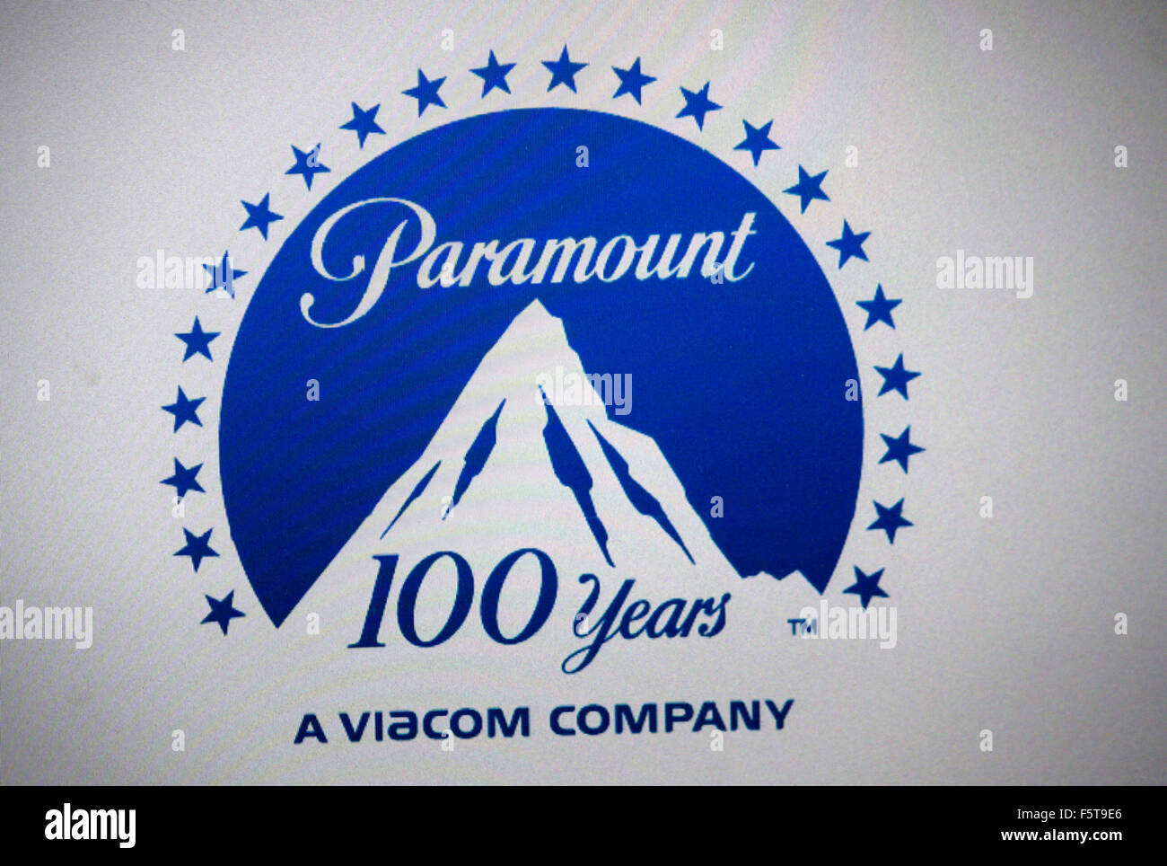 Markenname: 'Paramount Pictures', Berlin. Stock Photo
