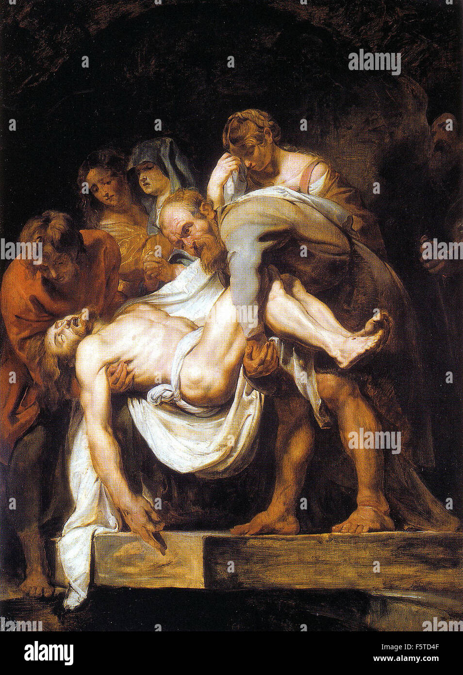 Peter Paul Rubens - The Entombment Stock Photo