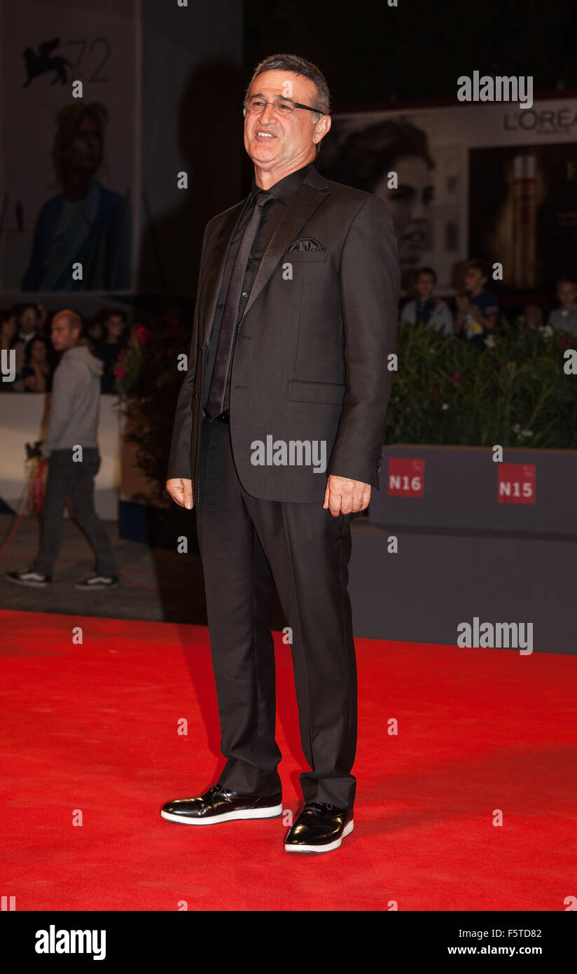 72nd Venice Film Festival - 'Frenzy' - Premeire  Featuring: Mufit Kayacan Where: Venice, Italy When: 08 Sep 2015 Stock Photo