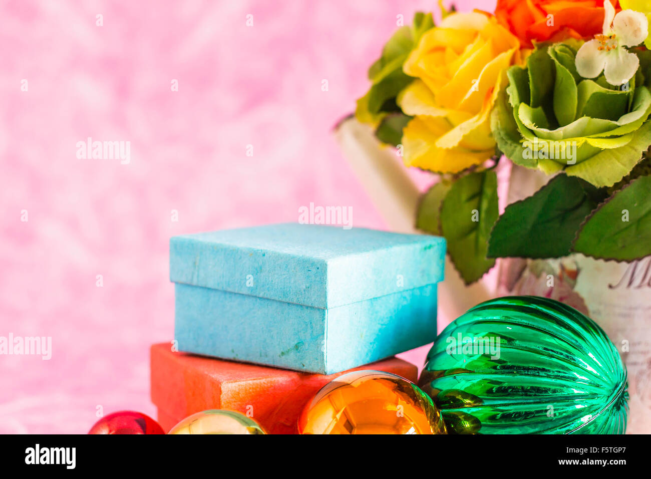 smaller-gifts-and-balls-for-the-season-stock-photo-alamy
