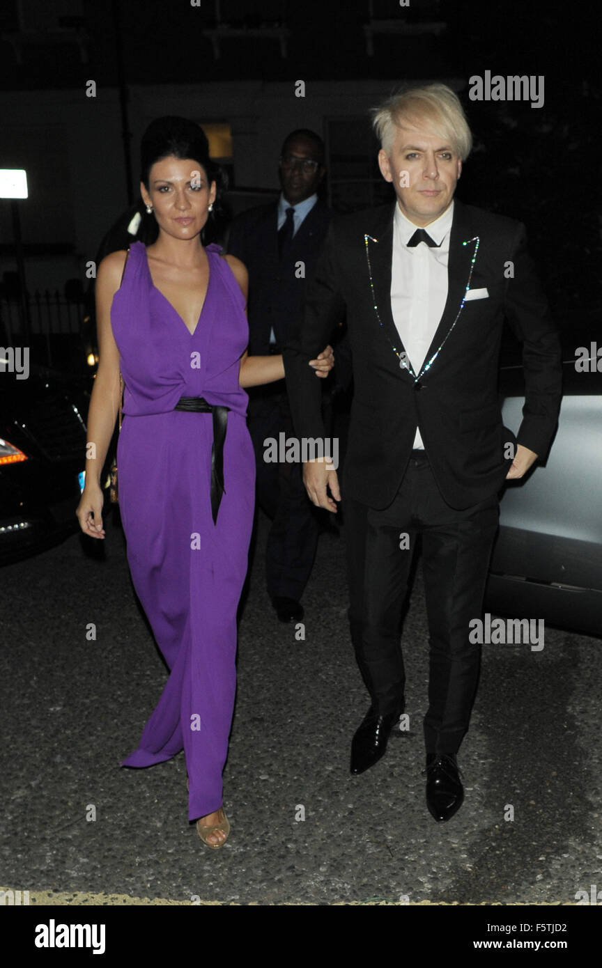 Celebrities at party aftershow for GQ Awards Featuring: Nick Rhodes ...