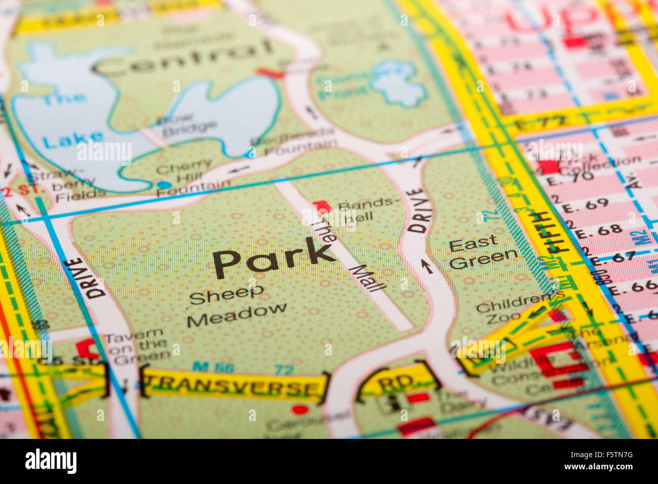 Street city map Stock Photo - Alamy