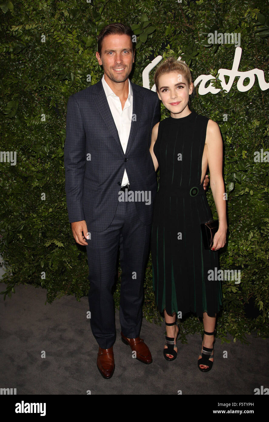 Celebrities attend the Salvatore Ferragamo 100 Years In Hollywood  celebration at the newly unveiled Rodeo Drive flagship Salvatore Ferragamo  boutique. Featuring: James Ferragamo, Kiernan Shipka Where: Los Angeles,  California, United States When: