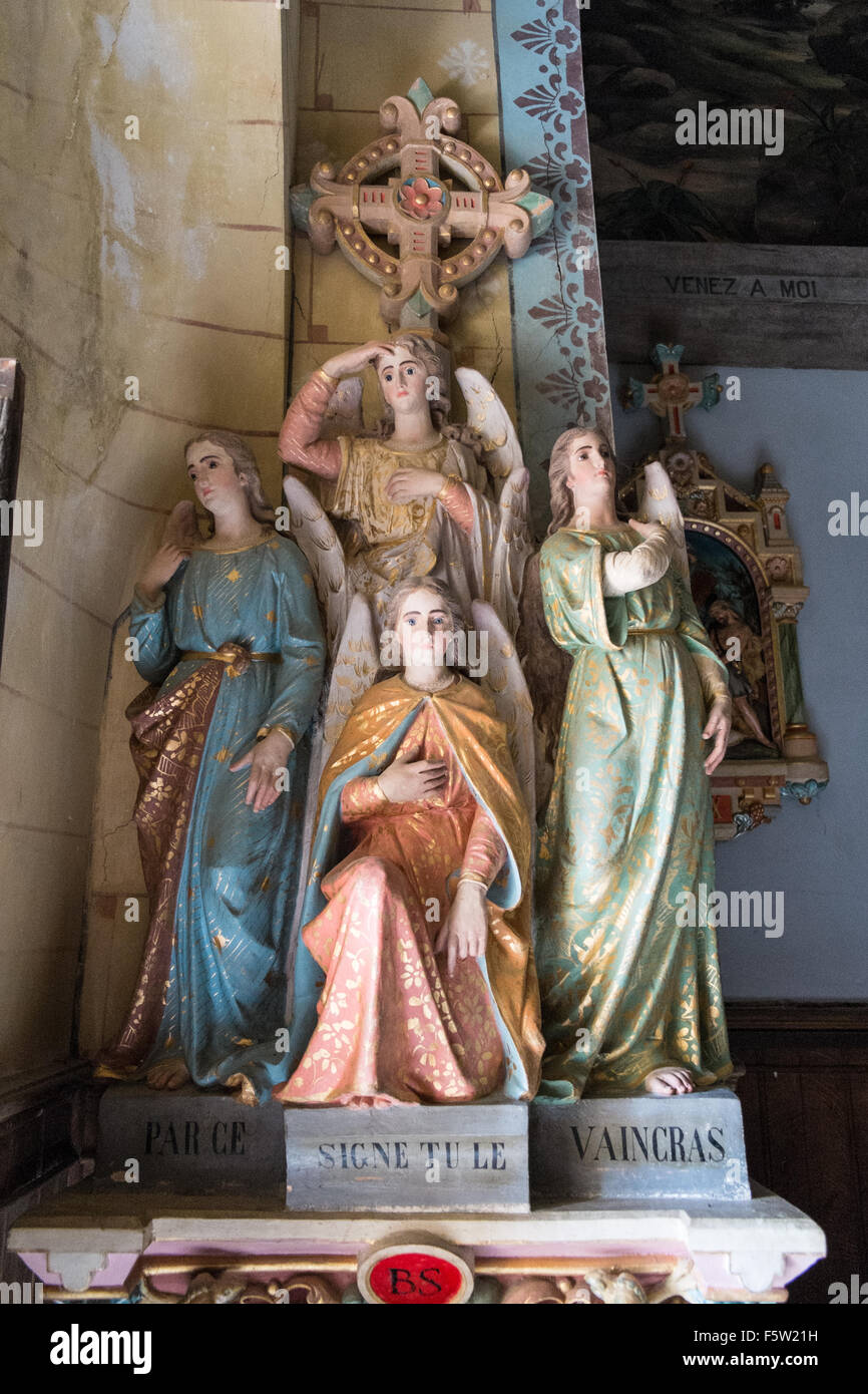 Church of Saint Mary Magdalene Rennes le Chateau,hilltop village ...