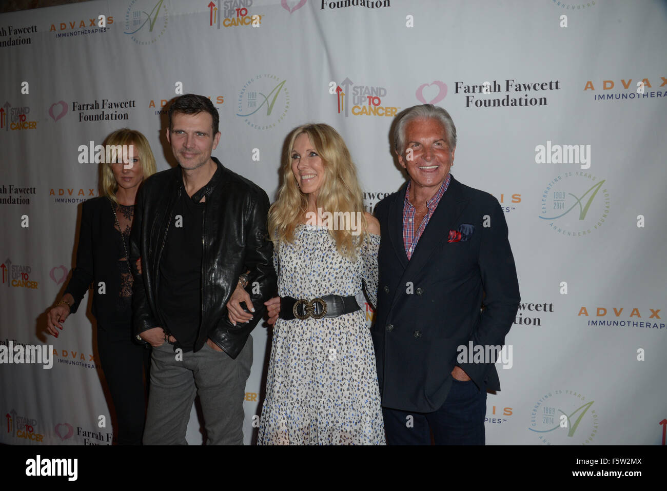 Farrah Fawcett Foundation Presents First Annual 'Tex-Mex Fiesta' Benefiting Stand Up to Cancer: Event Honors Jaclyn Smith, Lipstick Angels and Advaxis, Inc.  Featuring: Kimberly Stewart, Ashley Hamilton, Alana Stewart, George Hamilton Where: Los Angeles, Stock Photo