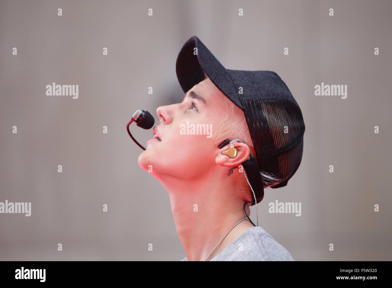 Justin beiber hi-res stock photography 
