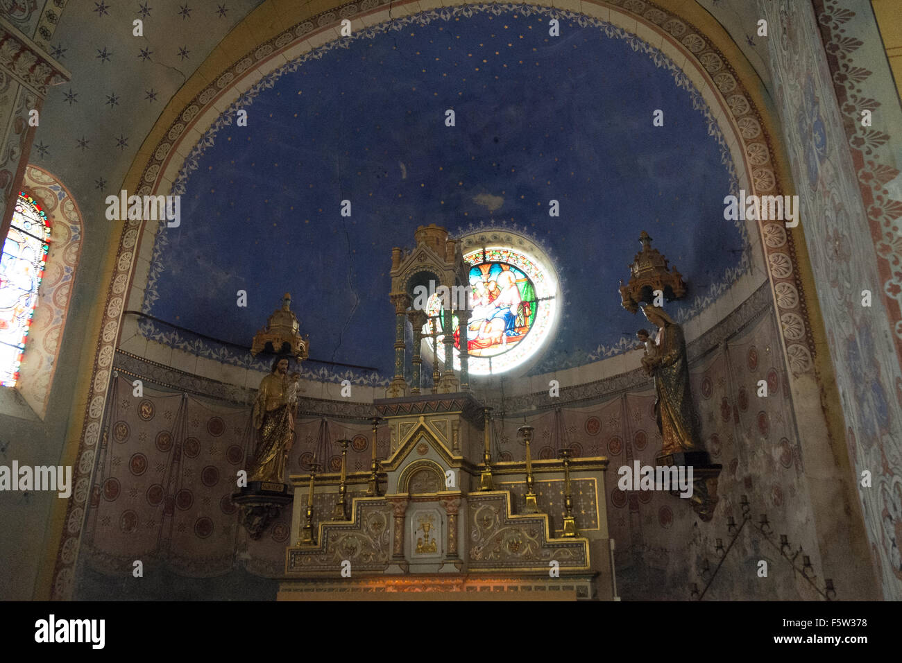 Church of Saint Mary Magdalene Rennes le Chateau,hilltop village ...