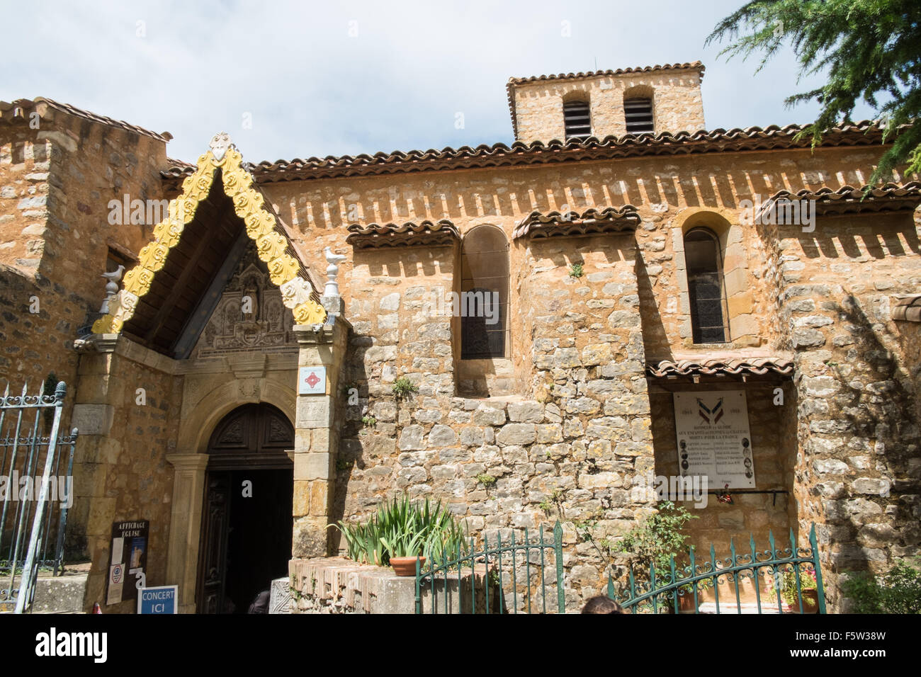 Church of Saint Mary Magdalene Rennes le Chateau,hilltop village ...