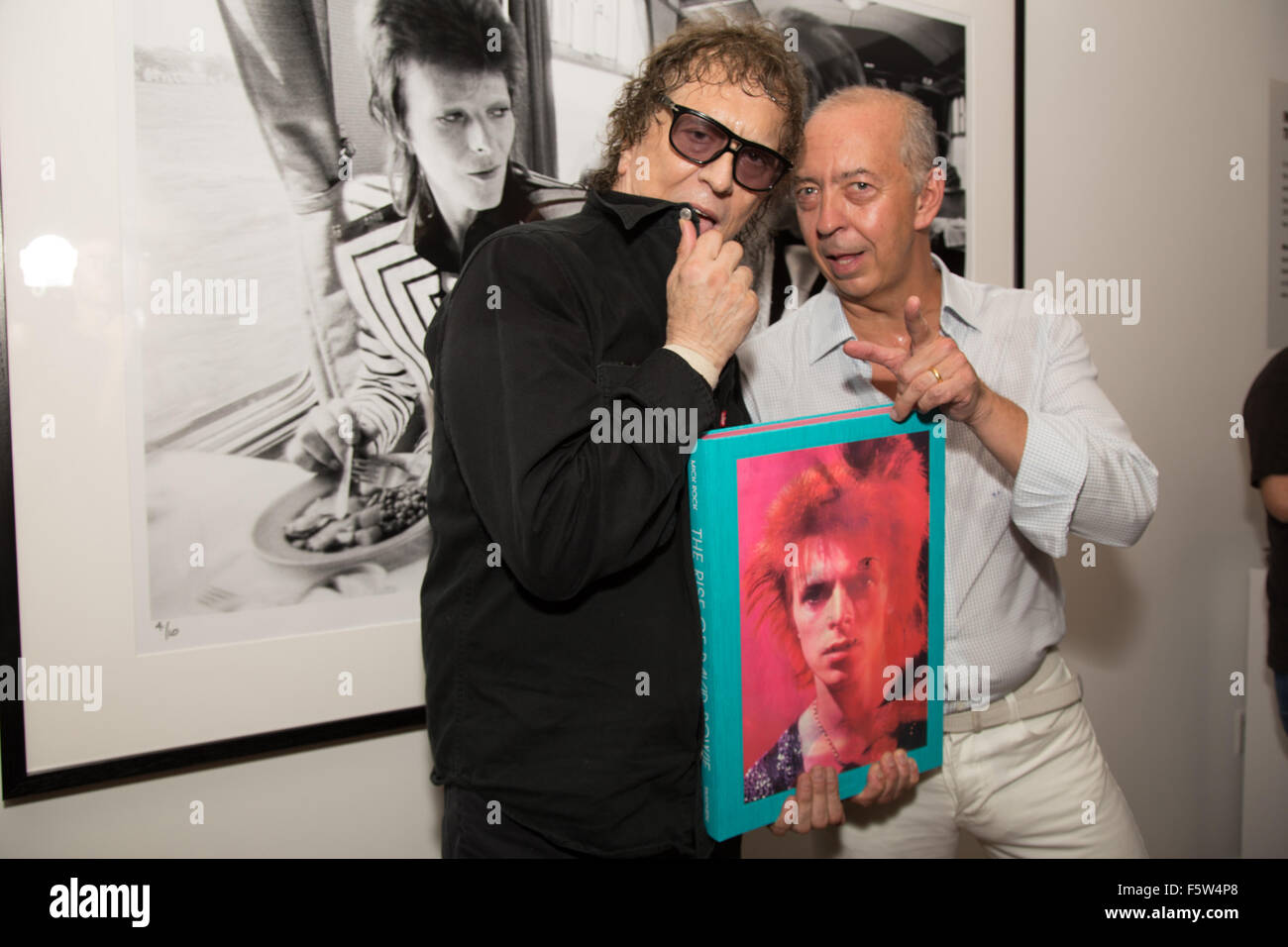 The VIP preview event for the new book 'Mick Rock: Shooting for