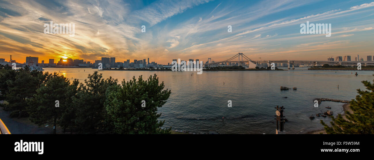 Odaiba, Tokyo Bay, Japan Stock Photo