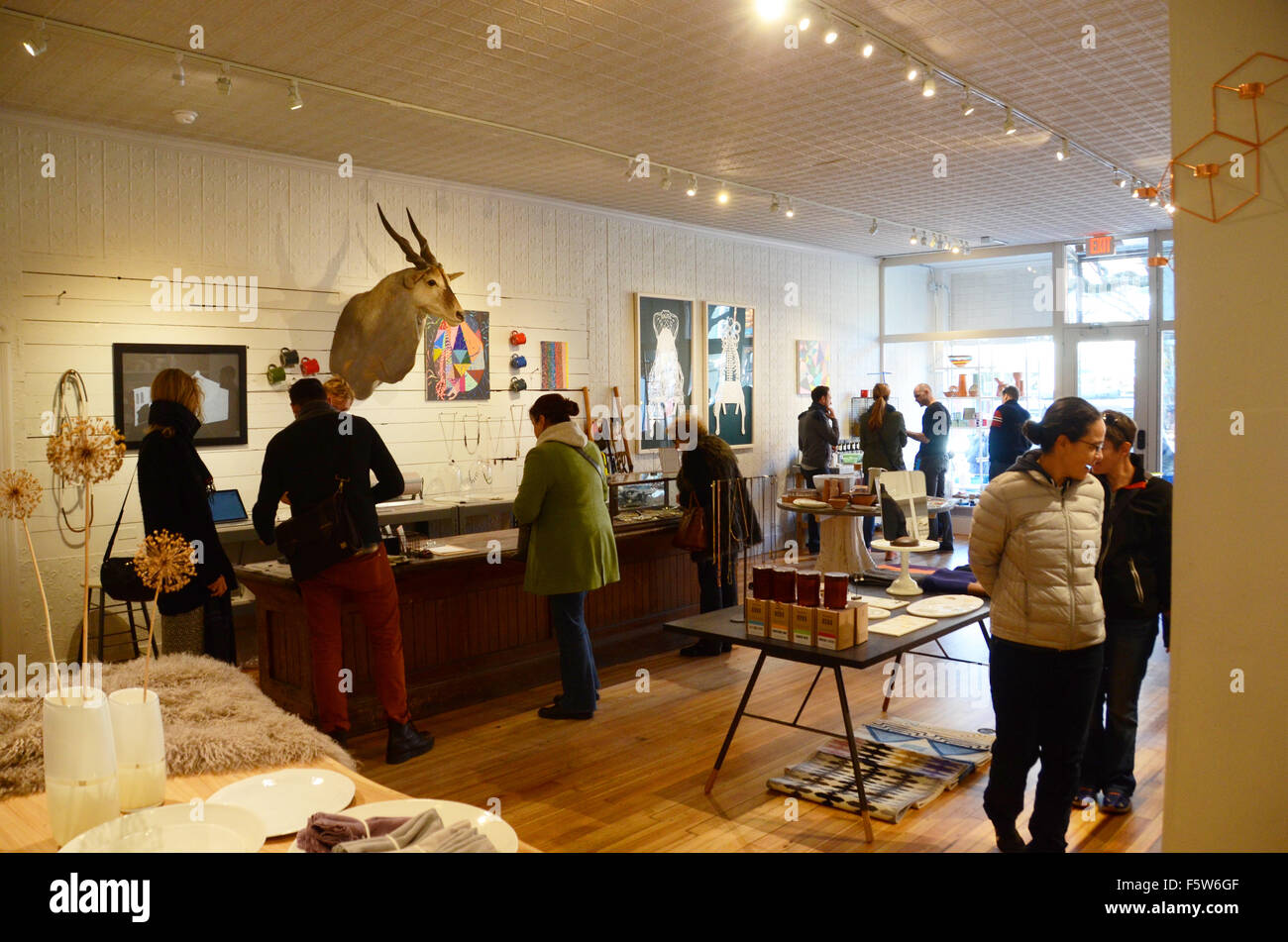 burkelman shop cold spring village new york interior trendy modern