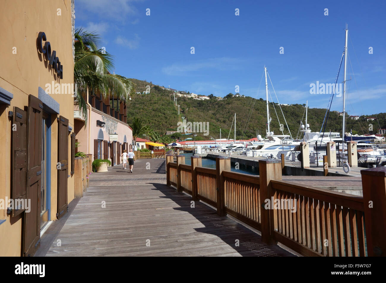 Havensight Mall, Charlotte Amalie, St Thomas, US Virgin Islands, Caribbean Stock Photo Alamy
