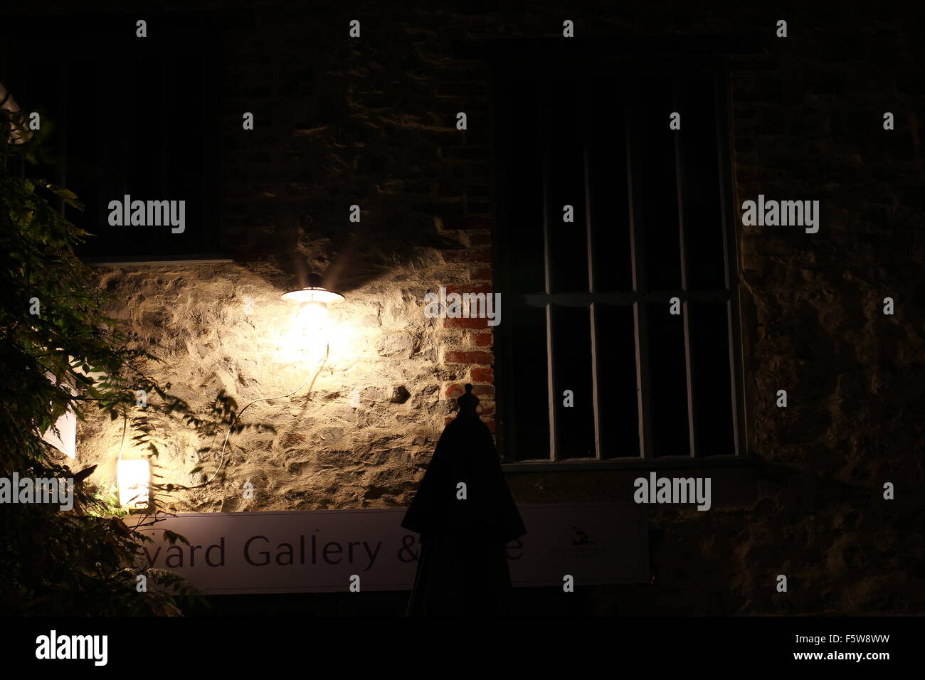 Spotlight at night Stock Photo Alamy