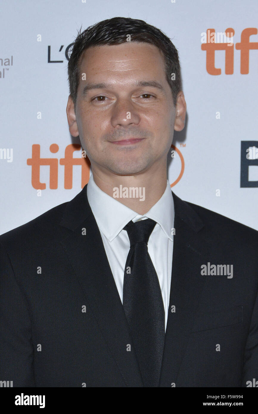 Green Room premiere red carpet arrival at Ryerson Theatre  during the 2015 Toronto International Film Festival.  Featuring: Jeremy Saulnier Where: Toronto, Canada When: 11 Sep 2015 Stock Photo