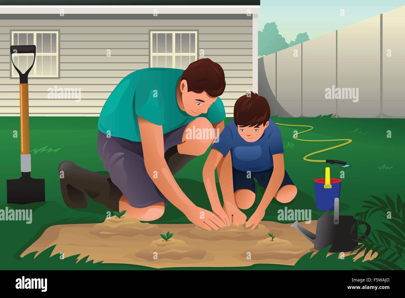 Картинки папа красит забор. Задачи иллюстрация. Отец и сын могут вместе покрасить забор. Отец и сын могут вместе покрасить забор. Мальчик красит забор краской.